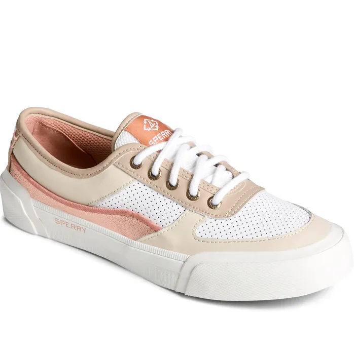 Sperry Womens Soletide Eco Leather Sneaker