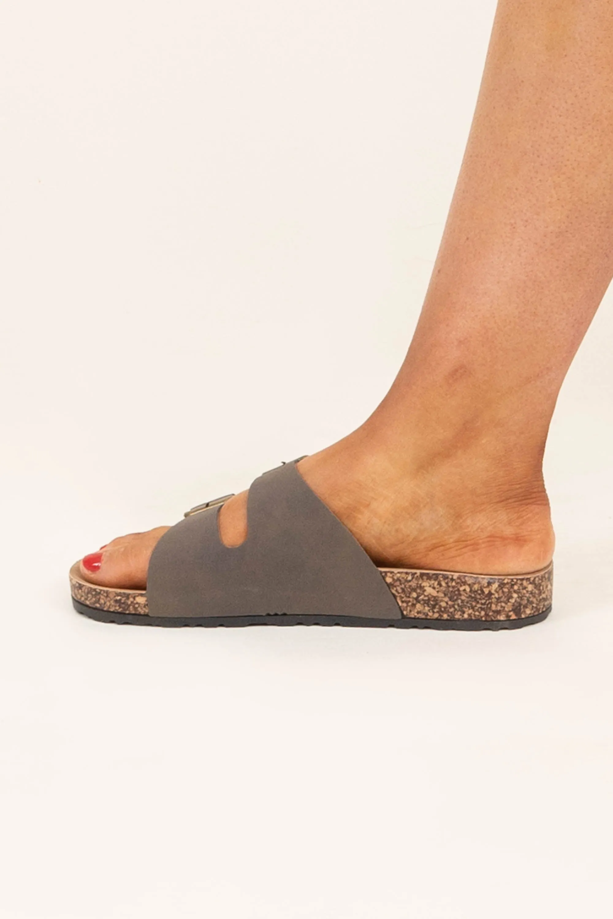 Stepping Out In Style Sandals, Mocha