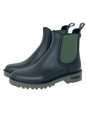 STIVALETTO RAIN DONNA NERO/VERDE