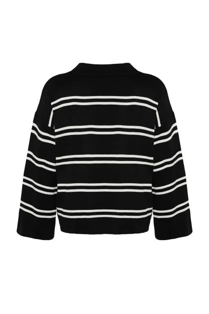 Striped Knitwear Sweater