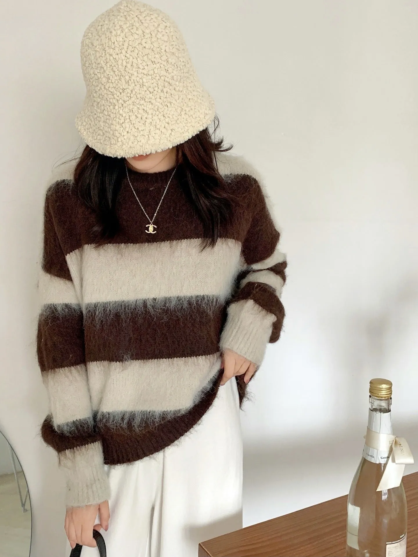 Striped Pullover Sweater