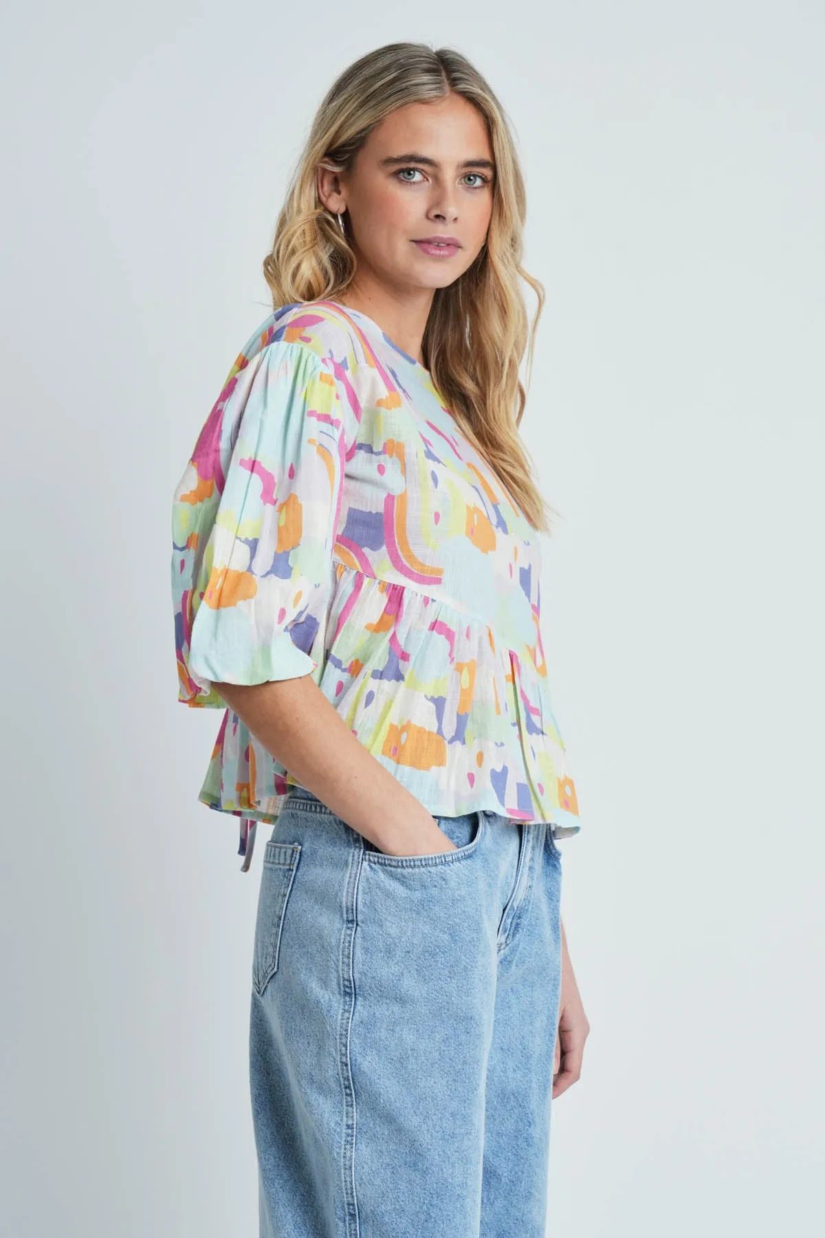 SUMMER RAIN BLOUSE