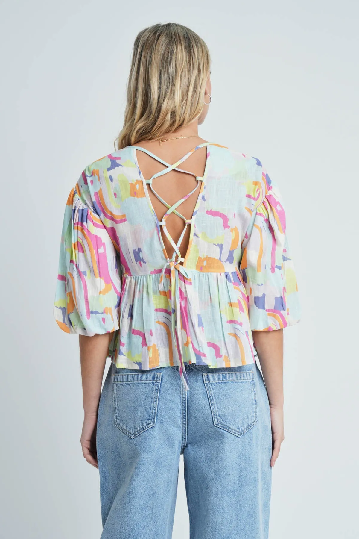 SUMMER RAIN BLOUSE