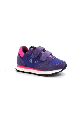 SUN68 Girl's Ally Solid Sneaker Bimbo Violet Z42401B