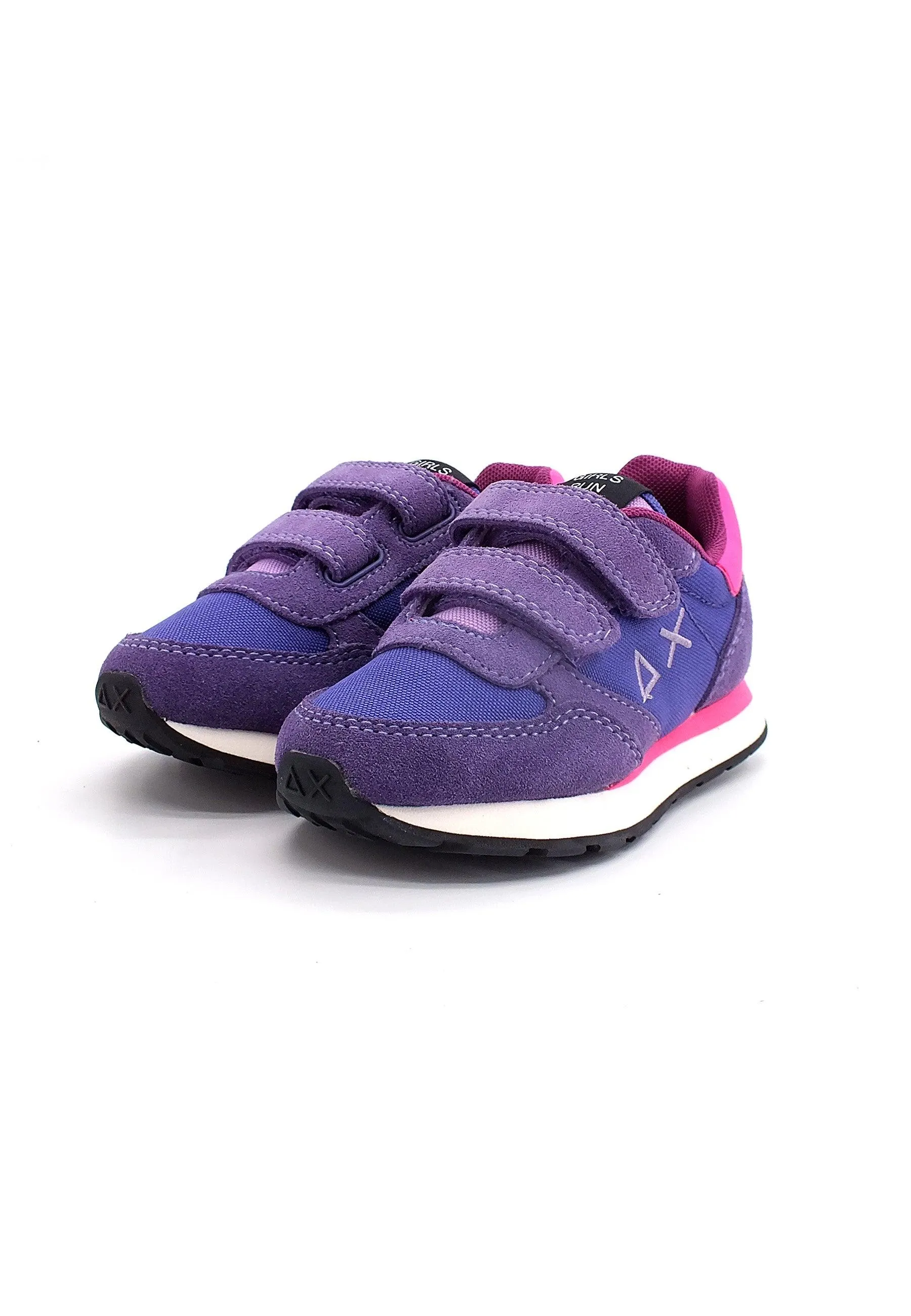 SUN68 Girl's Ally Solid Sneaker Bimbo Violet Z42401B