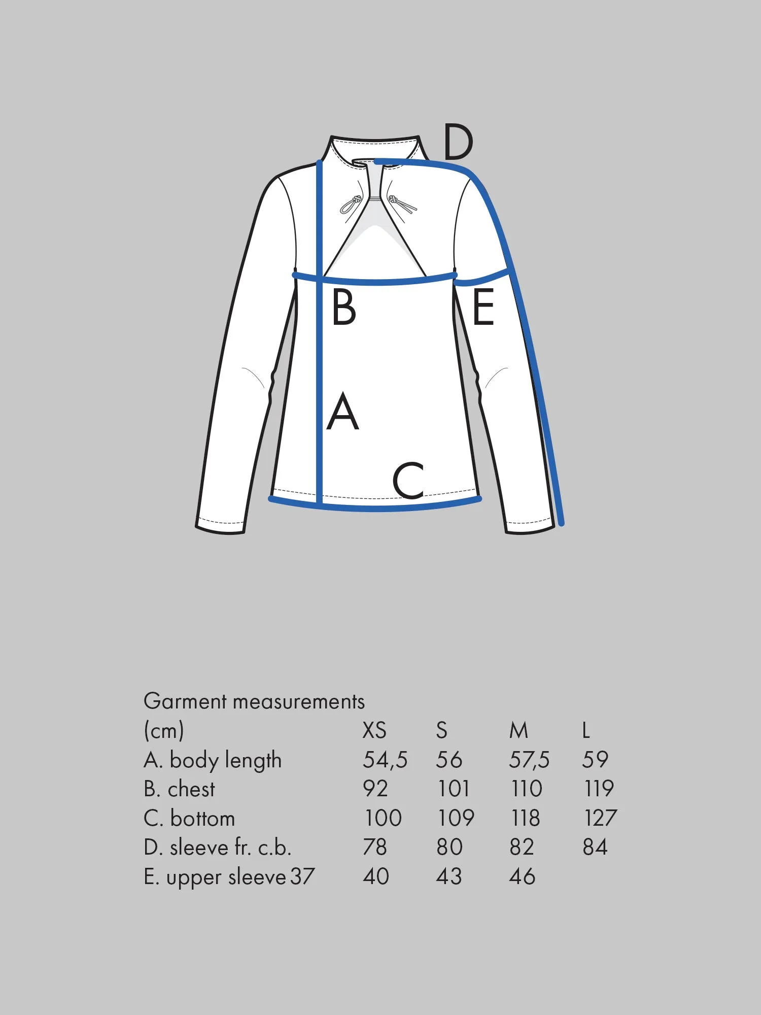 THE ASSEMBLY LINE  Elastic Tie Sweater Sewing Pattern (XL - 3XL)