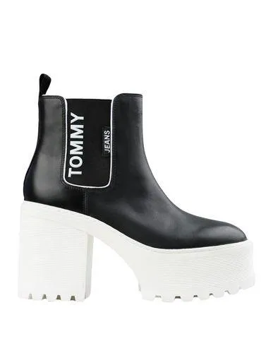 Tommy Jeans Women Ankle boots Black 6 UK