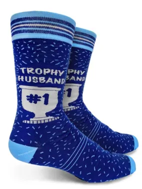 Trophy Husband Mens Crew Socks