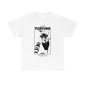 Tuji yuko X Bleach Exclusive Yoruichi Shihōin Heavy Cotton Tee