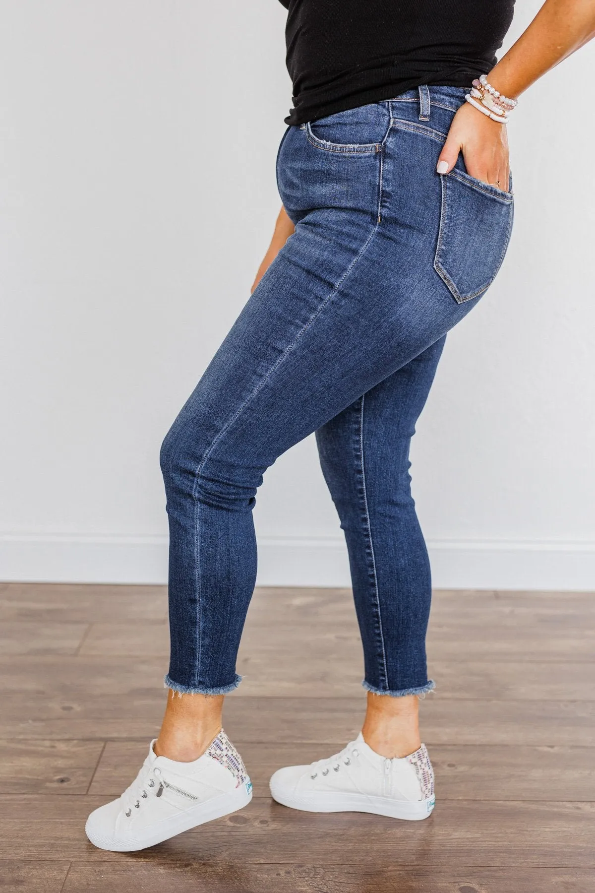 Vervet High-Rise Skinny Jeans- Rita Wash