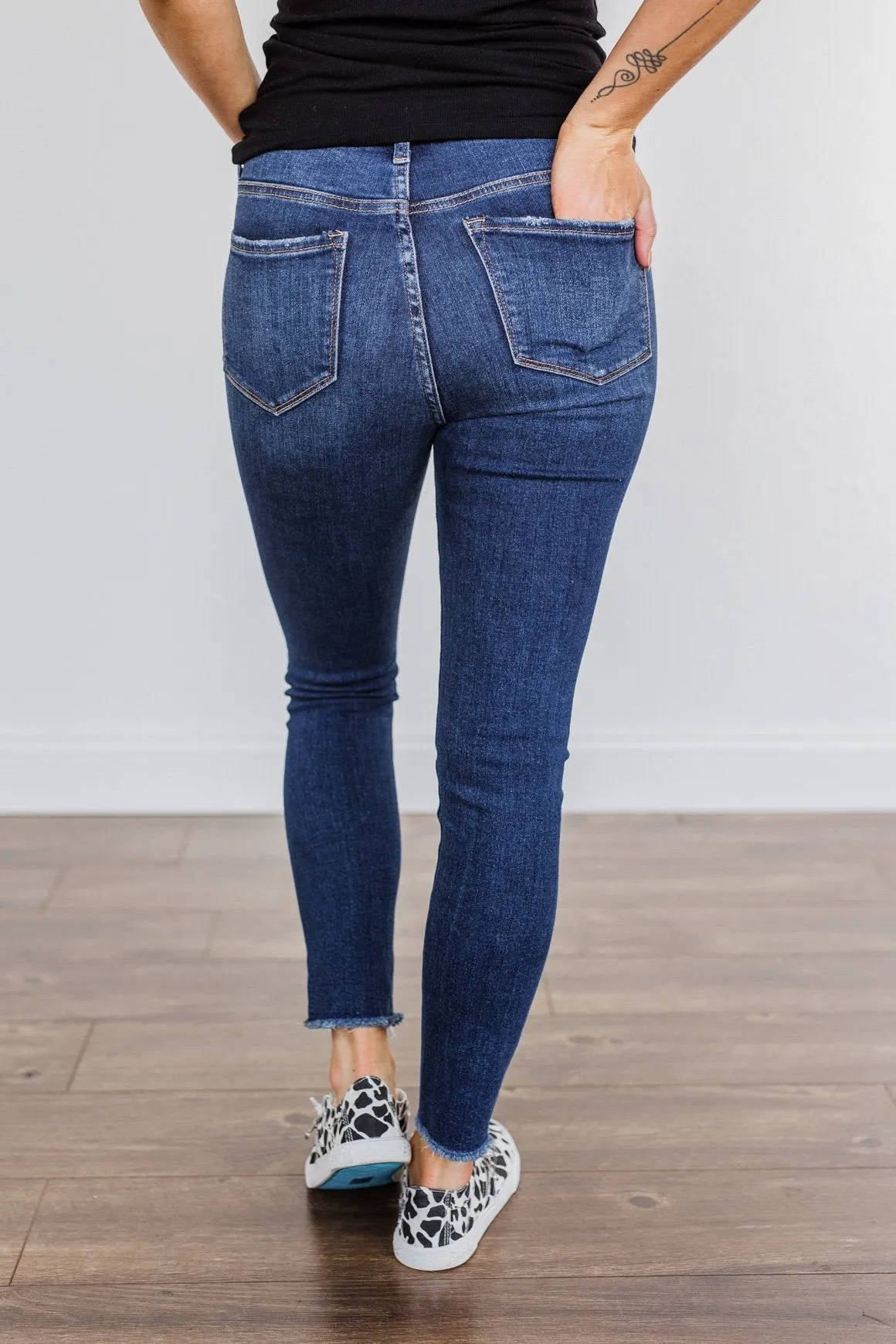 Vervet High-Rise Skinny Jeans- Rita Wash