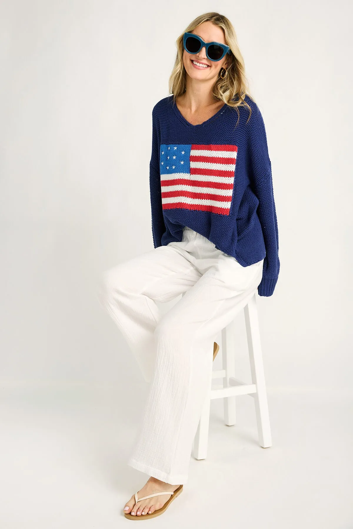 Vintage Havana Flag Sweater