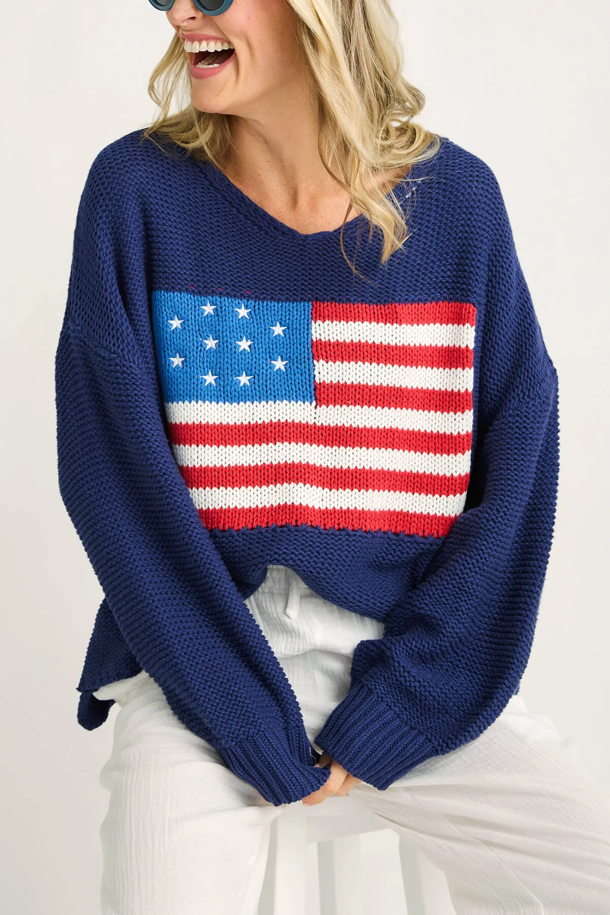 Vintage Havana Flag Sweater