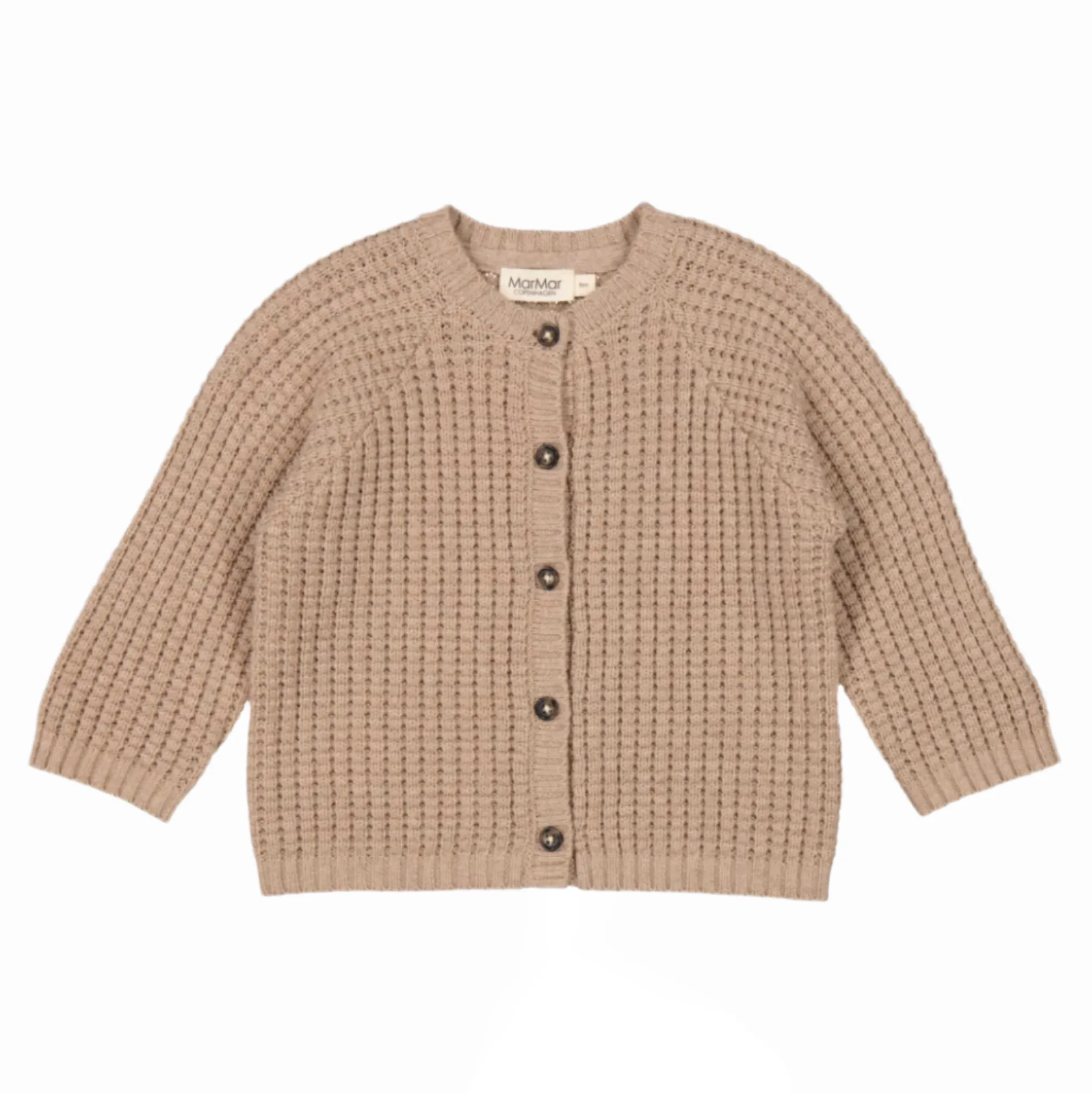 WAFFLE CARDIGAN TAKI DRIFTWOOD