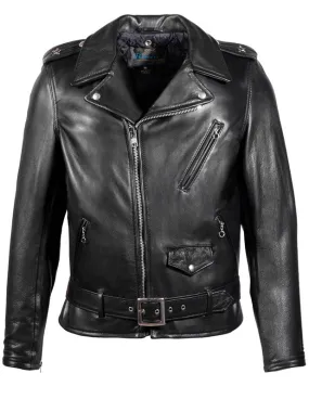 Waxy Natural Cowhide 50's Perfecto® Motorcycle Leather Jacket 519