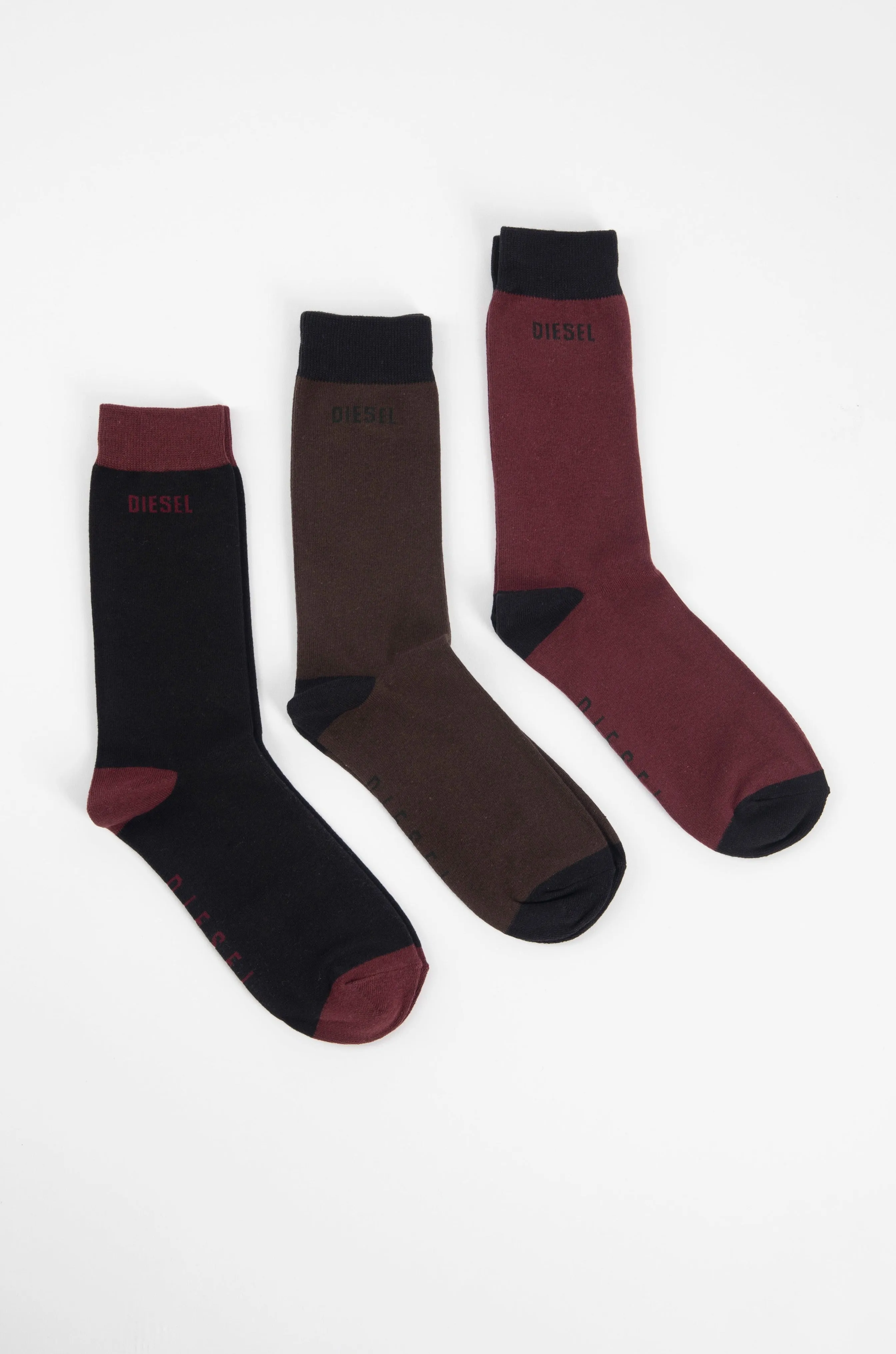 Weston Socks Black/Port/Brown