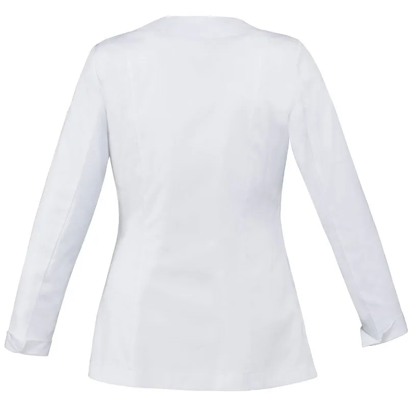 White Women's Kitchen Coat Valloire - ROBUR