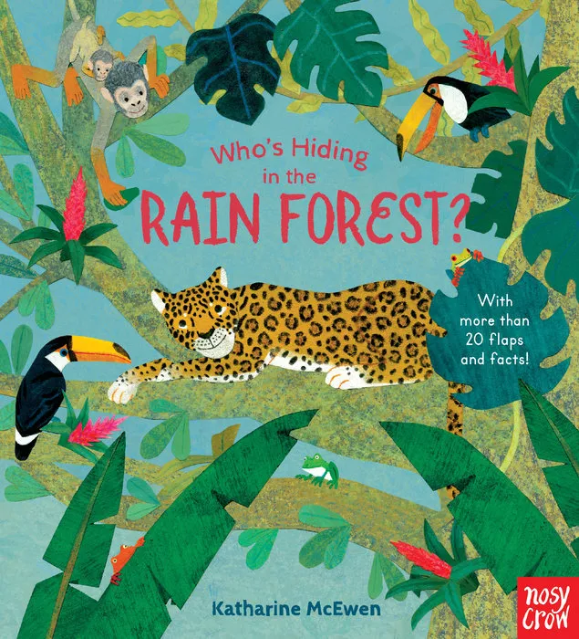 Who's Hiding in the Rain Forest? Board Book