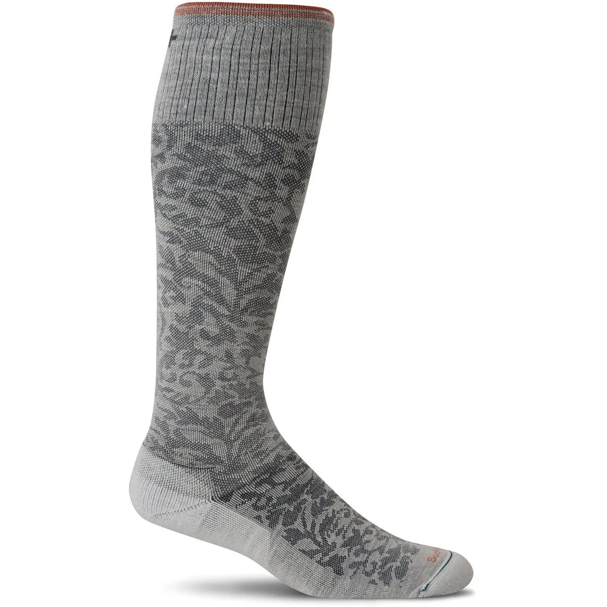 Women's Damask Graduated Compression Socks