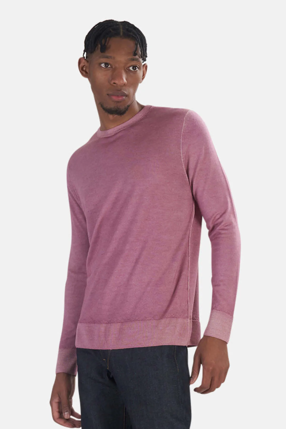 Wool Cashmere Sweater - Pink