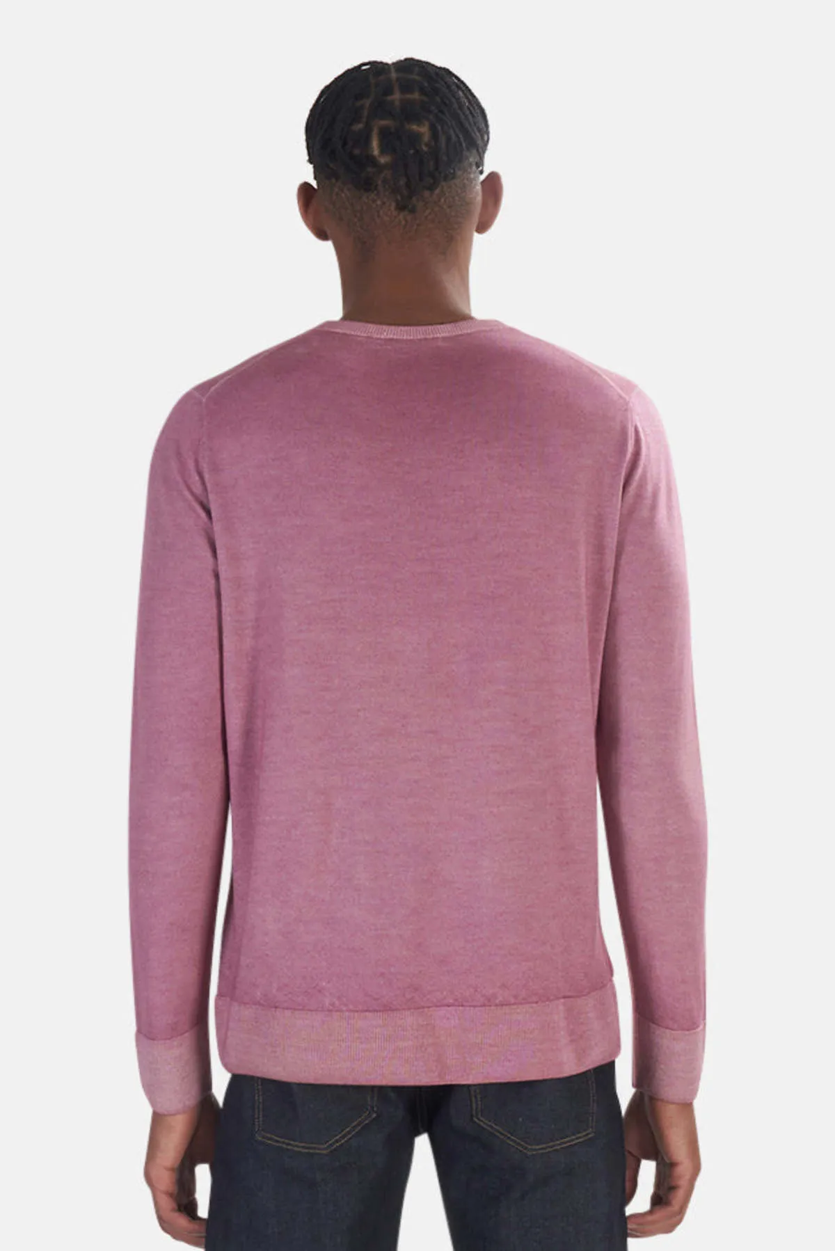 Wool Cashmere Sweater - Pink