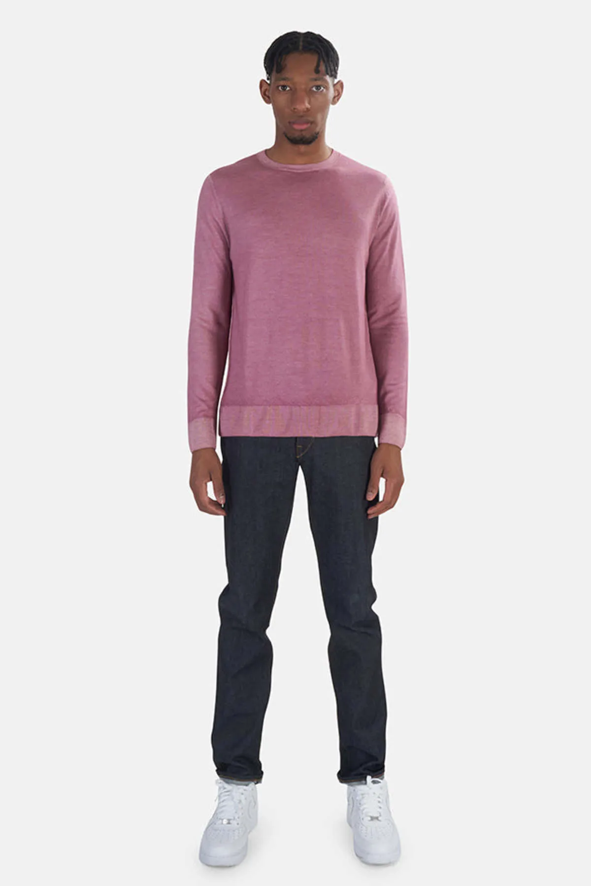 Wool Cashmere Sweater - Pink