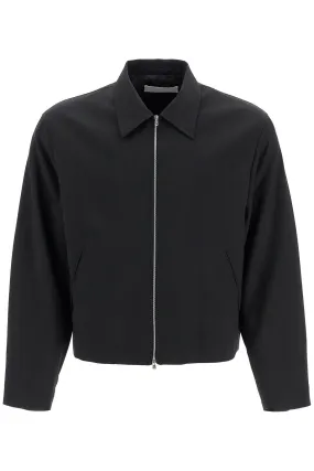 wool twill blouson