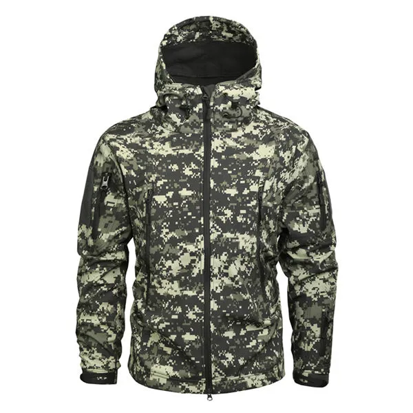 Xituodai Brand Clothing Men Military Jacket US Army Tactical Sharkskin Softshell Autumn Winter Outerwear Camouflage Jacket and C