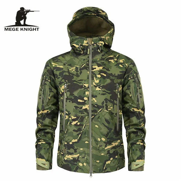 Xituodai Brand Clothing Men Military Jacket US Army Tactical Sharkskin Softshell Autumn Winter Outerwear Camouflage Jacket and C