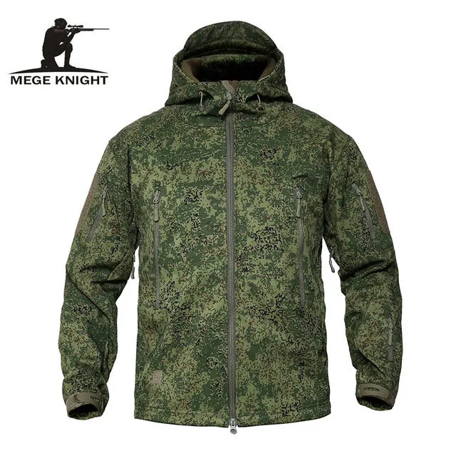 Xituodai Brand Clothing Men Military Jacket US Army Tactical Sharkskin Softshell Autumn Winter Outerwear Camouflage Jacket and C