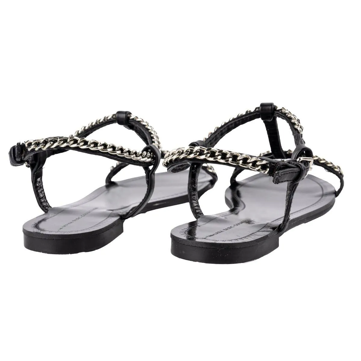 Zara Basic Collection Chain Flat Sandals