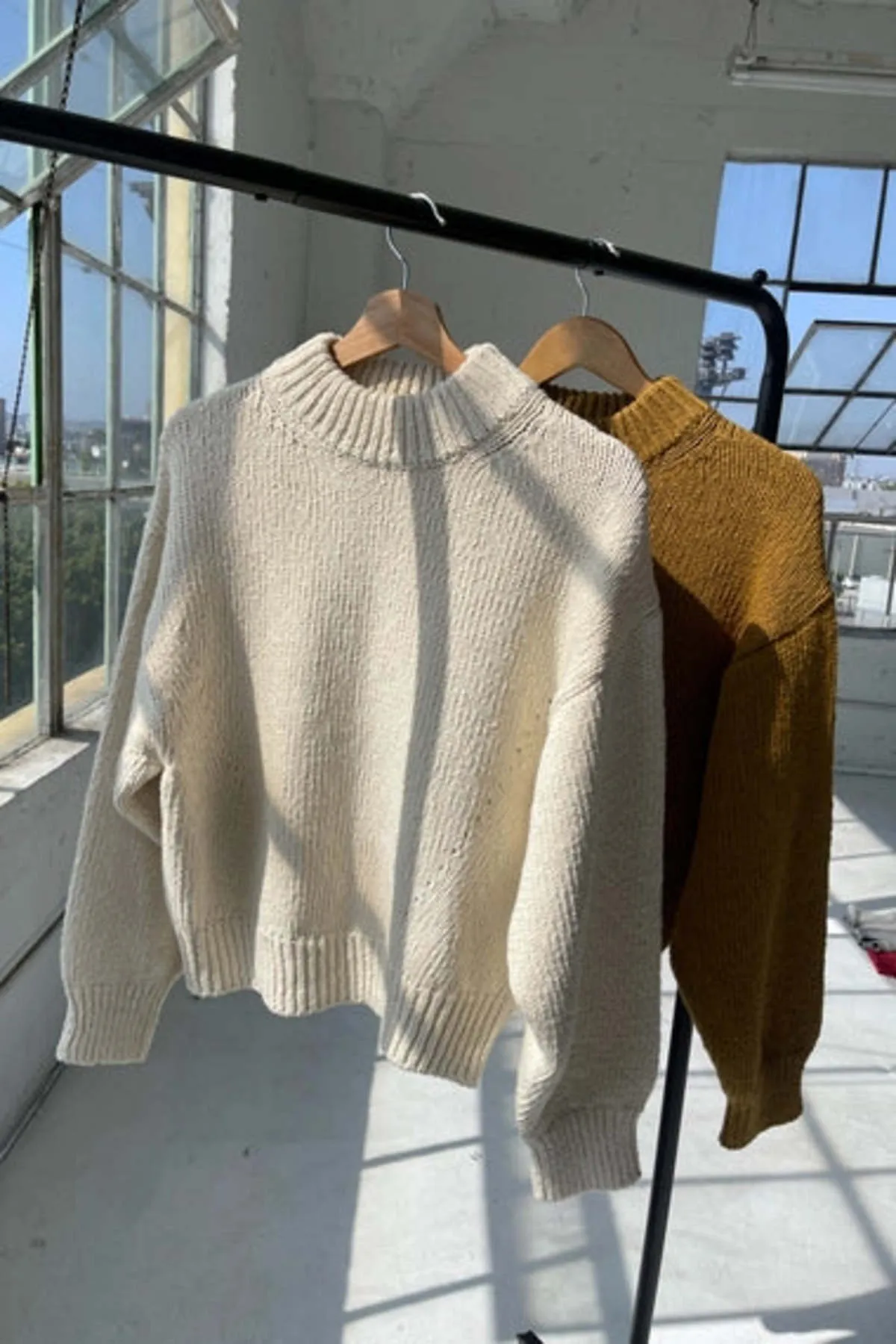 Zoe Cotton Sweater - Naturel